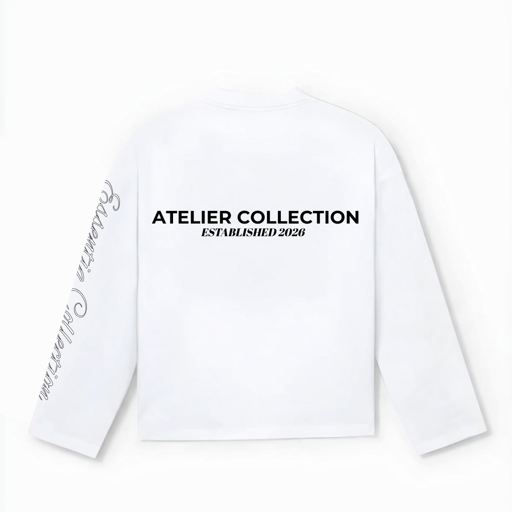 102001 WIT/ZWART LONGSLEEVE
