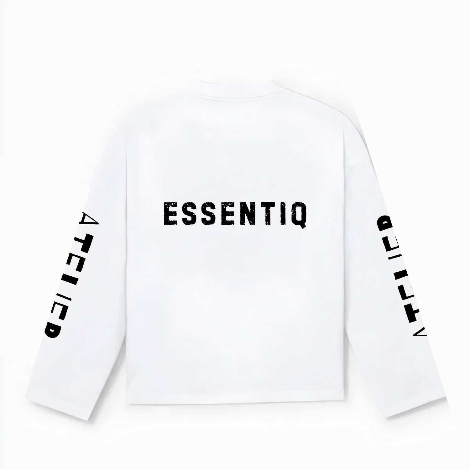 103003 WIT/ZWART LONGSLEEVE