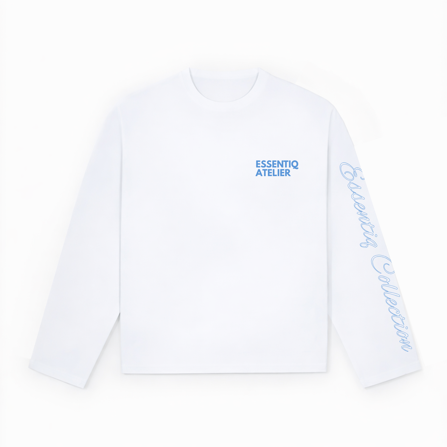 103001 WIT/BLAUW LONGSLEEVE