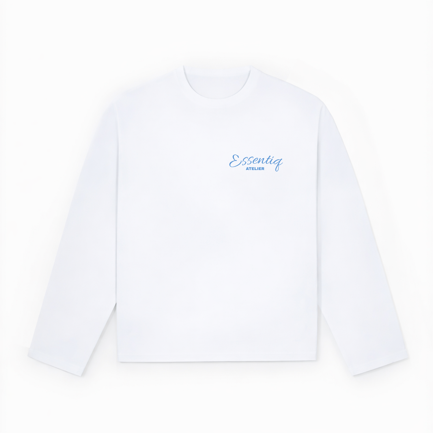 103005 WIT/BLAUW LONGSLEEVE