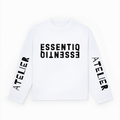 103003 WIT/ZWART LONGSLEEVE