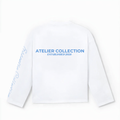 103001 WIT/BLAUW LONGSLEEVE