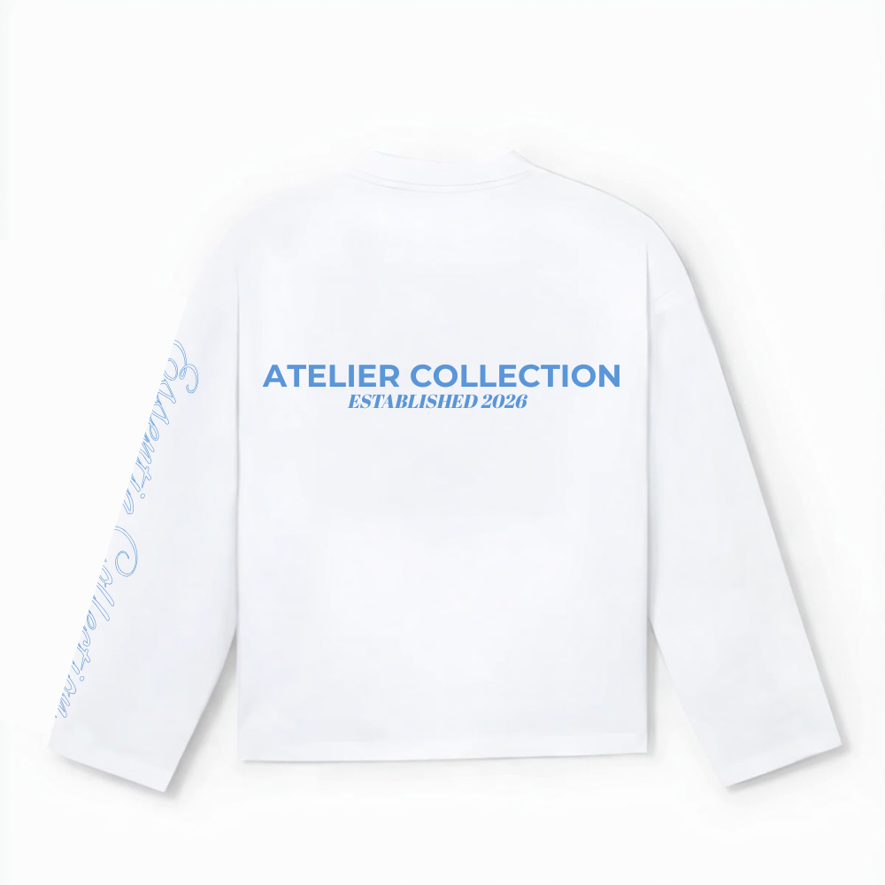 103001 WIT/BLAUW LONGSLEEVE
