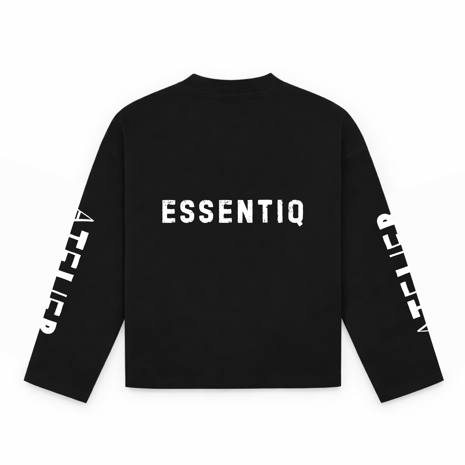 103004 ZWART/WIT LONGSLEEVE