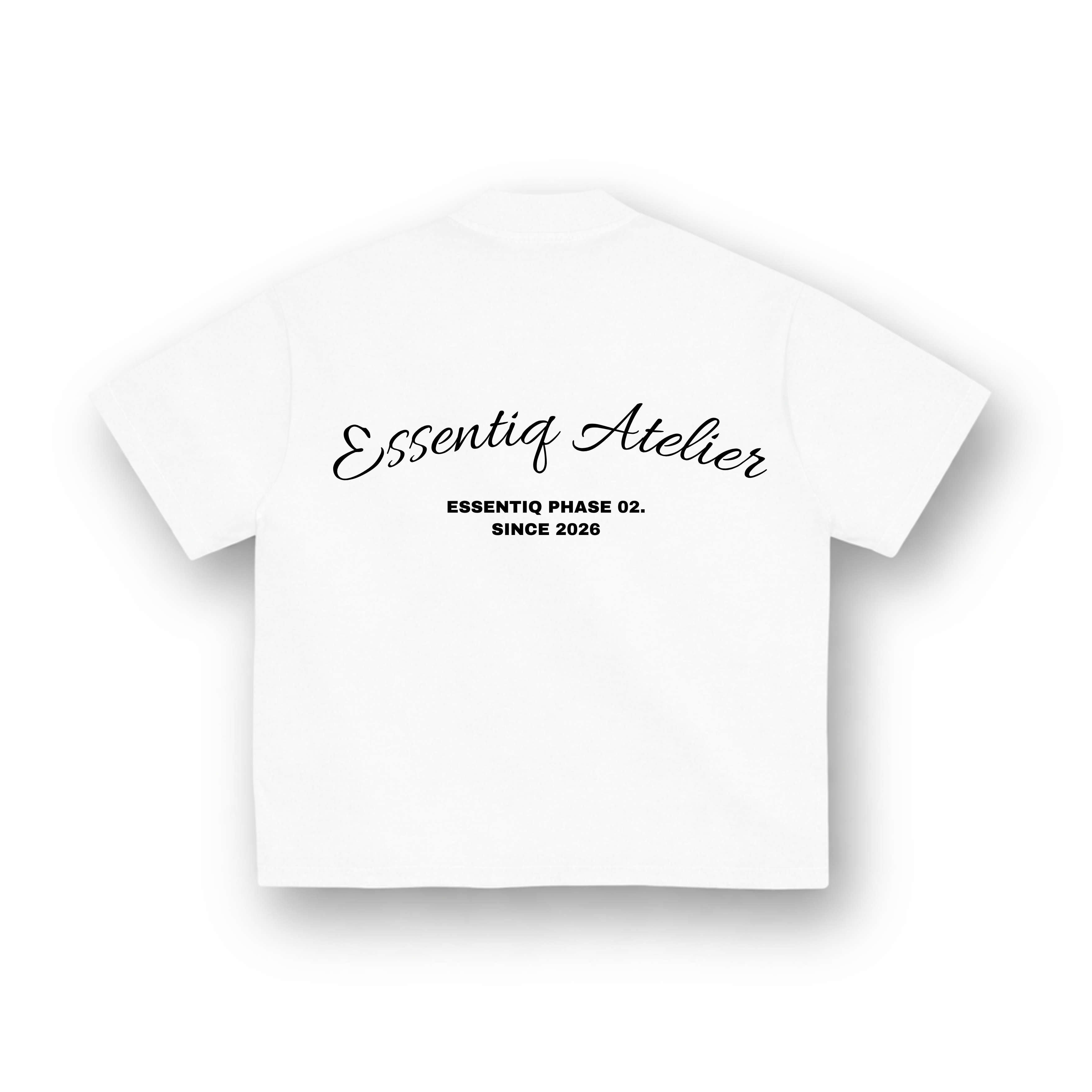 202008 WIT/ZWART T-SHIRT