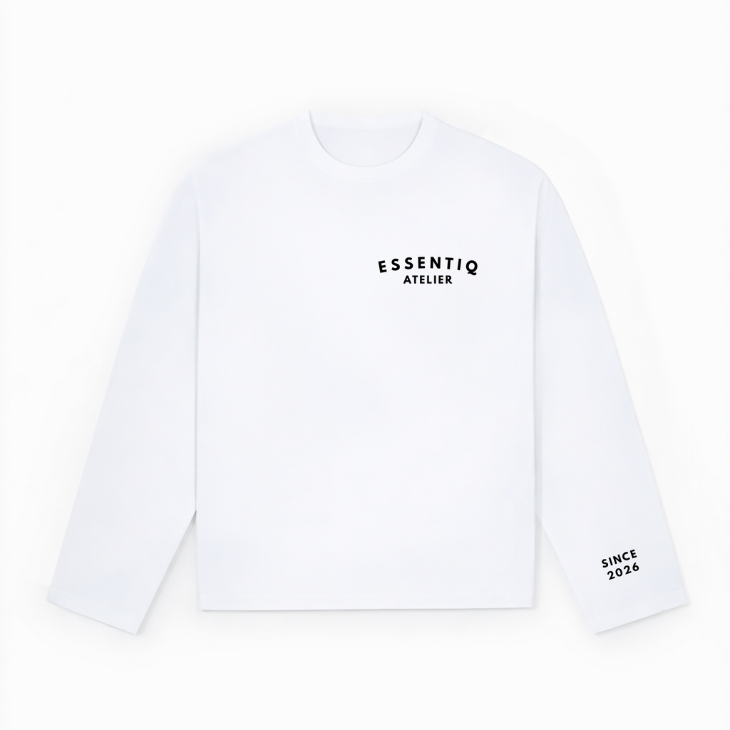 101005 WIT/ZWART LONGSLEEVE