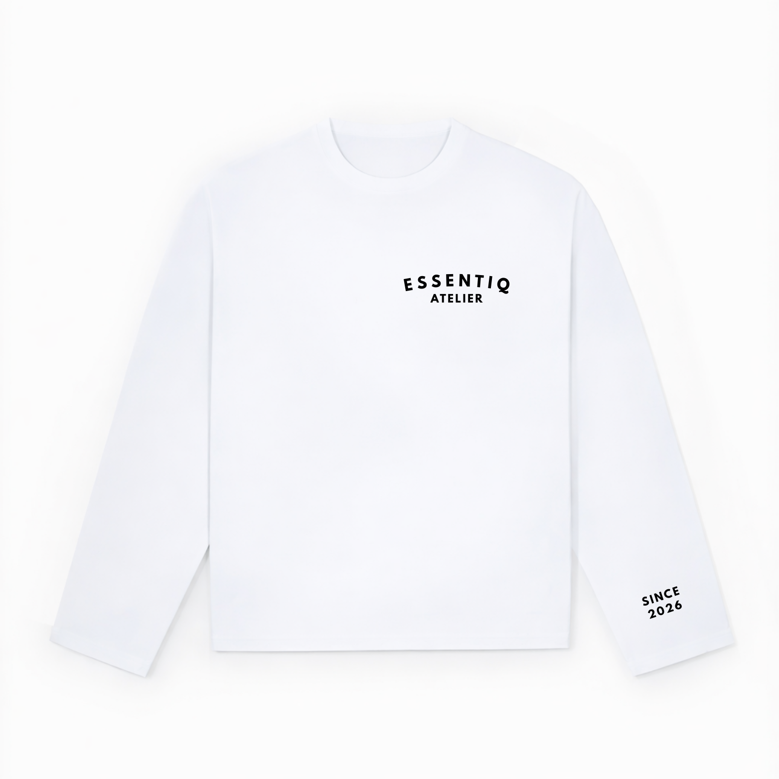 101005 WIT/ZWART LONGSLEEVE
