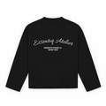 101002 ZWART/WIT LONGSLEEVE