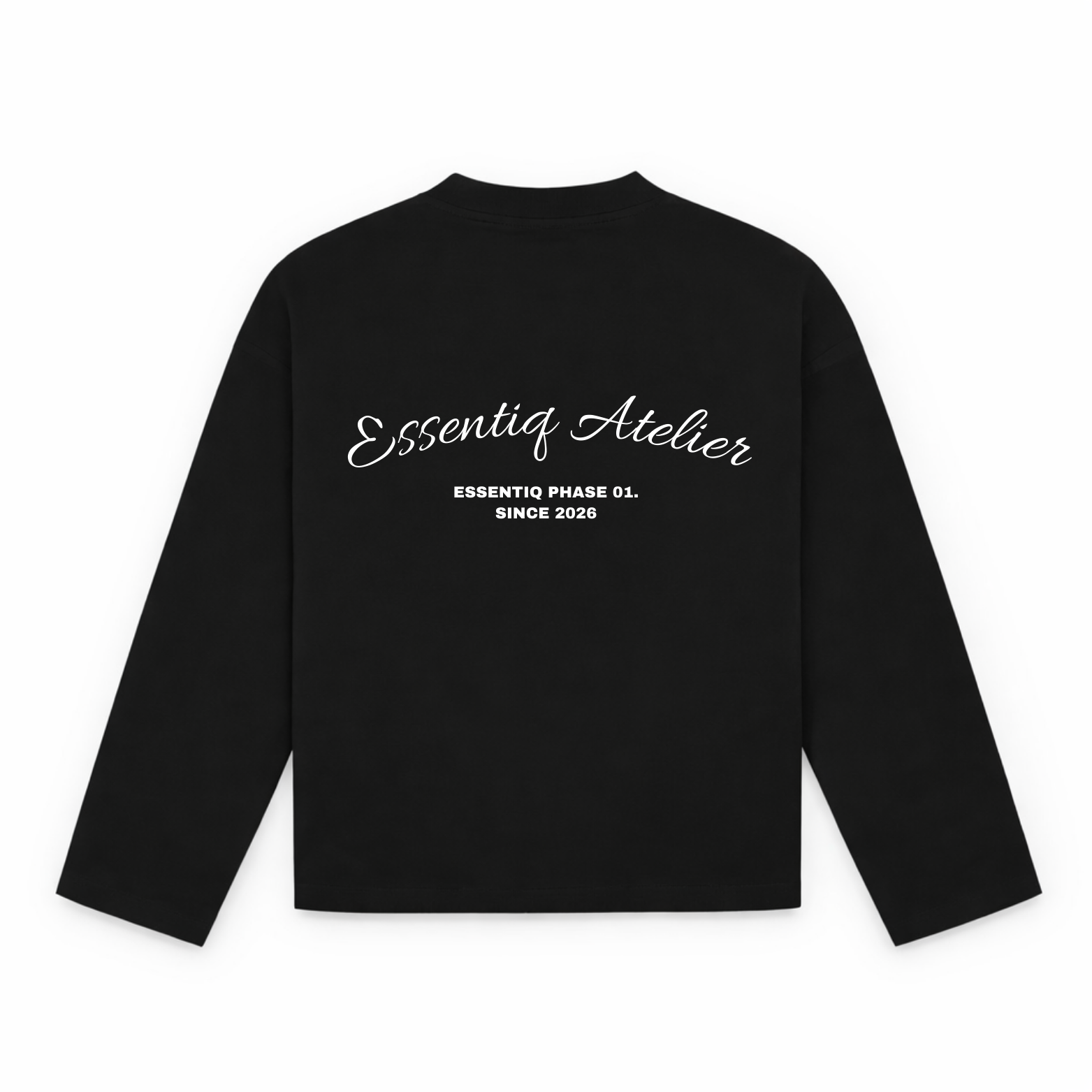 101002 ZWART/WIT LONGSLEEVE