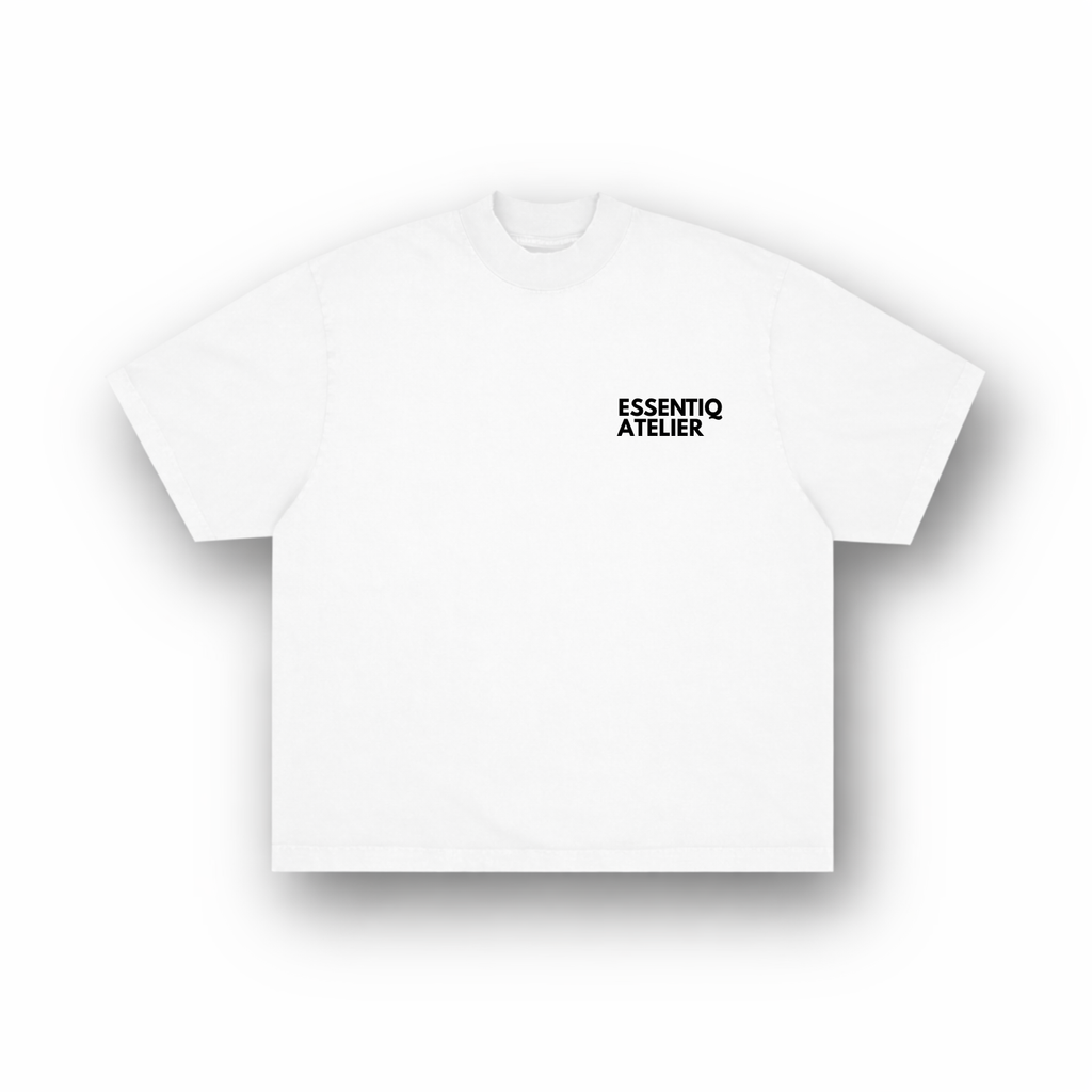 204002 WIT/ZWART T-SHIRT
