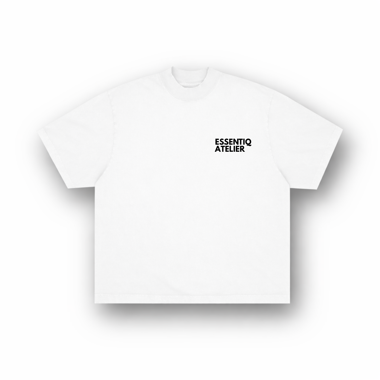 204002 WIT/ZWART T-SHIRT