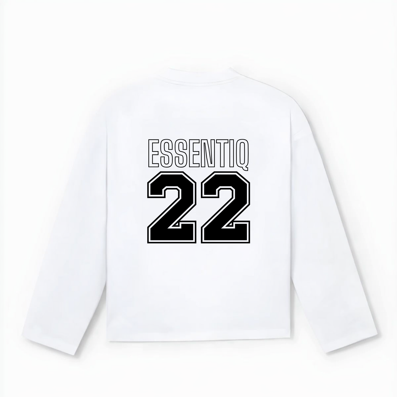 101005 WIT/ZWART LONGSLEEVE