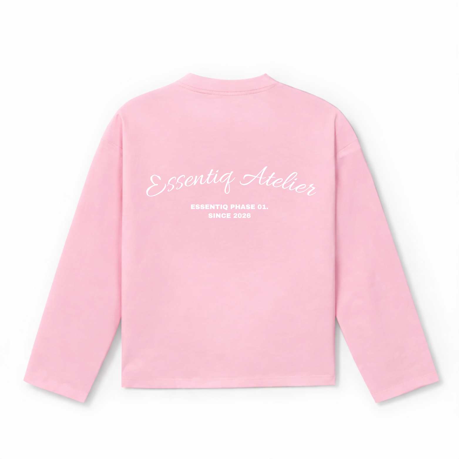 301001 ROZE/WIT LONGSLEEVE