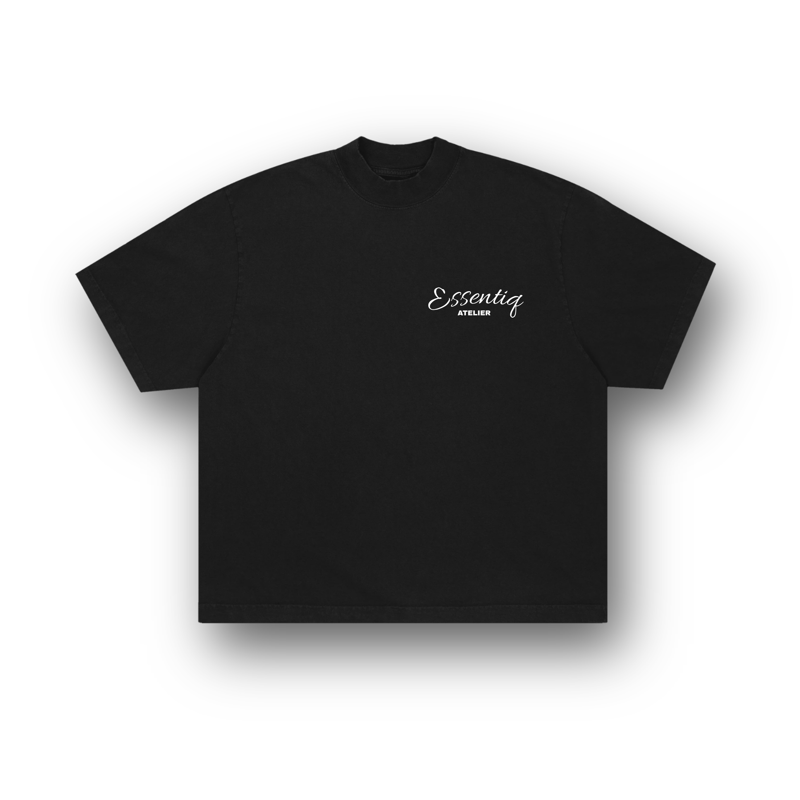 202007 ZWART/WIT T-SHIRT