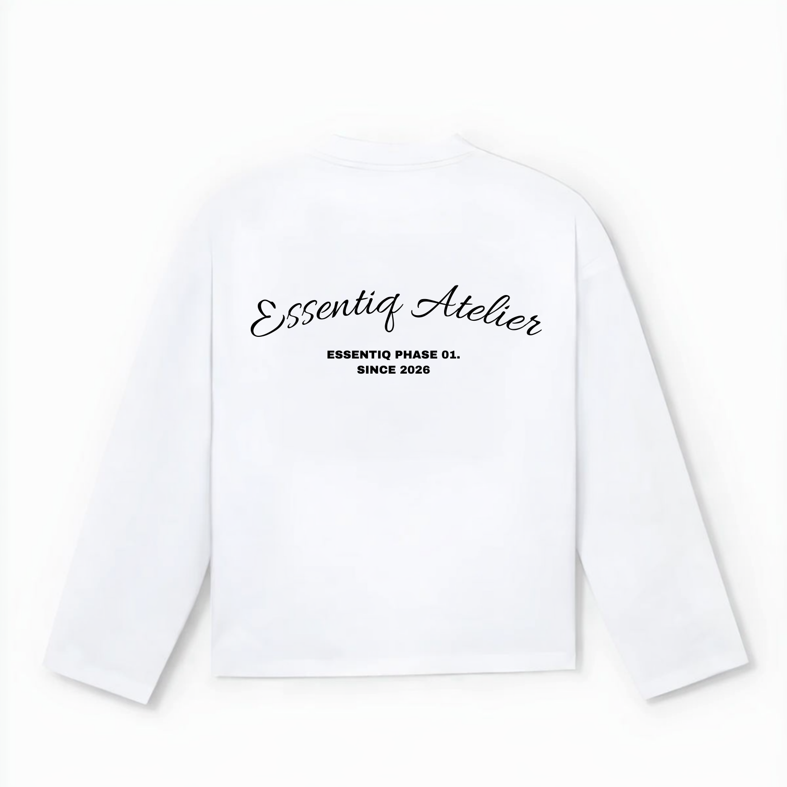 101001 WIT/ZWART LONGSLEEVE