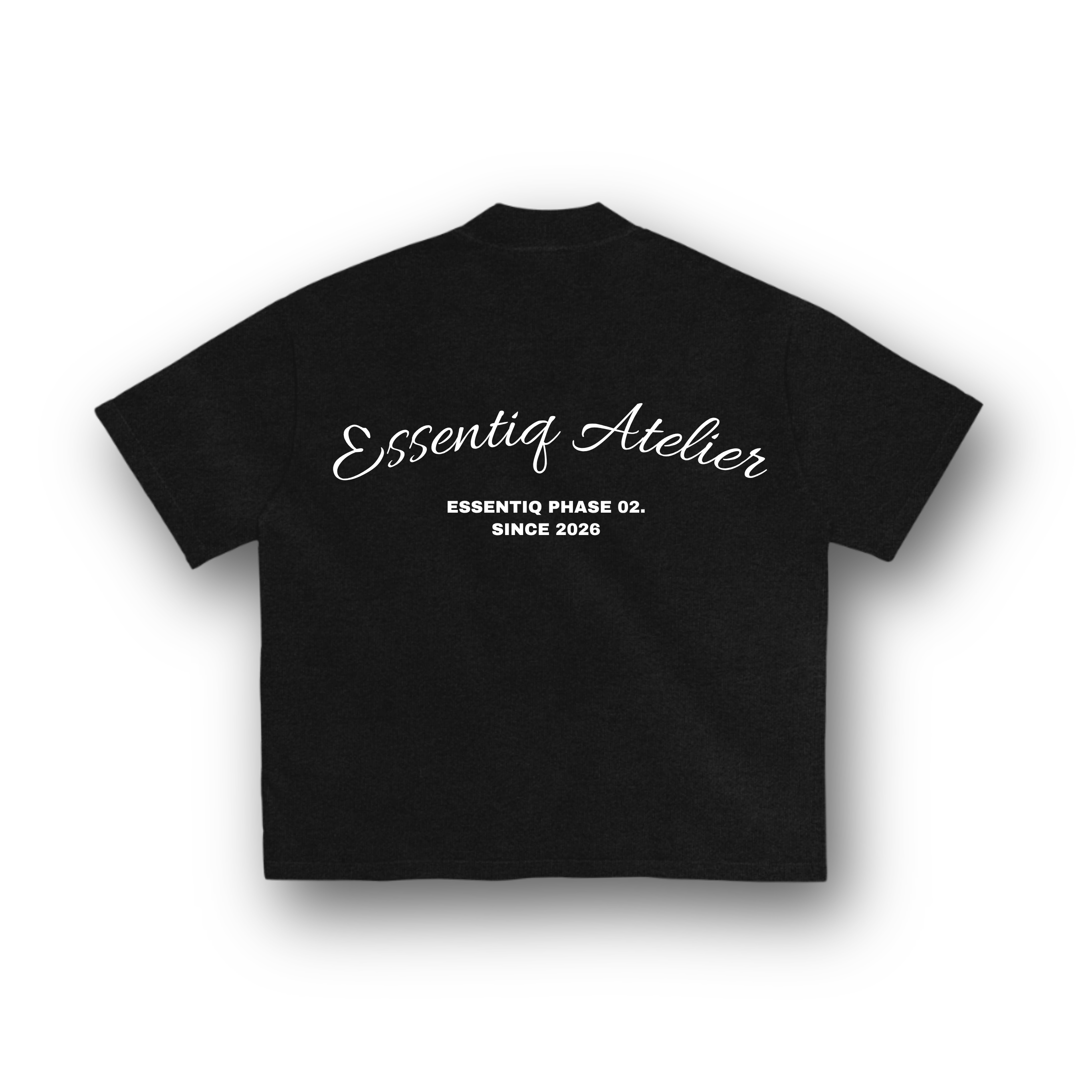 202007 ZWART/WIT T-SHIRT