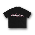 202005 ZWART/ROZE T-SHIRT