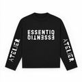 103004 ZWART/WIT LONGSLEEVE